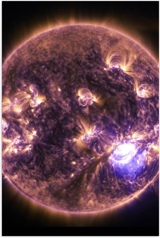 Poster – NASA Solar  - 60x90cm Foto op Posterpapier