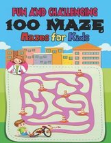 100 maze. Fun and Challenging Mazes for Kids: (8.5''x11.5'') Ages 4-8