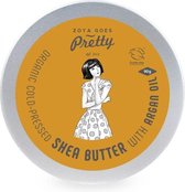 Organic Cold Pressed Shea Butter met Argan Oil - 90 gram