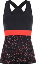 Santini Fietsshirt mouwloos Zwart Dames - Scia Pietra Tank Top For Women Black - XS