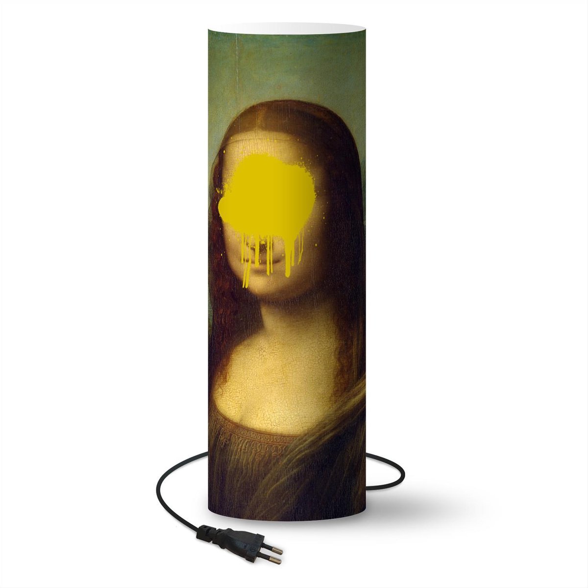 Lamptiger Tafellamp - Mona Lisa - Ø 22 Cm - E14 - Multicolor