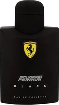 Ferrari Scuderia Black Eau De Toilette Spray 125 Ml For Men