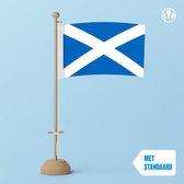 Tafelvlag Schotland 10x15cm | met standaard