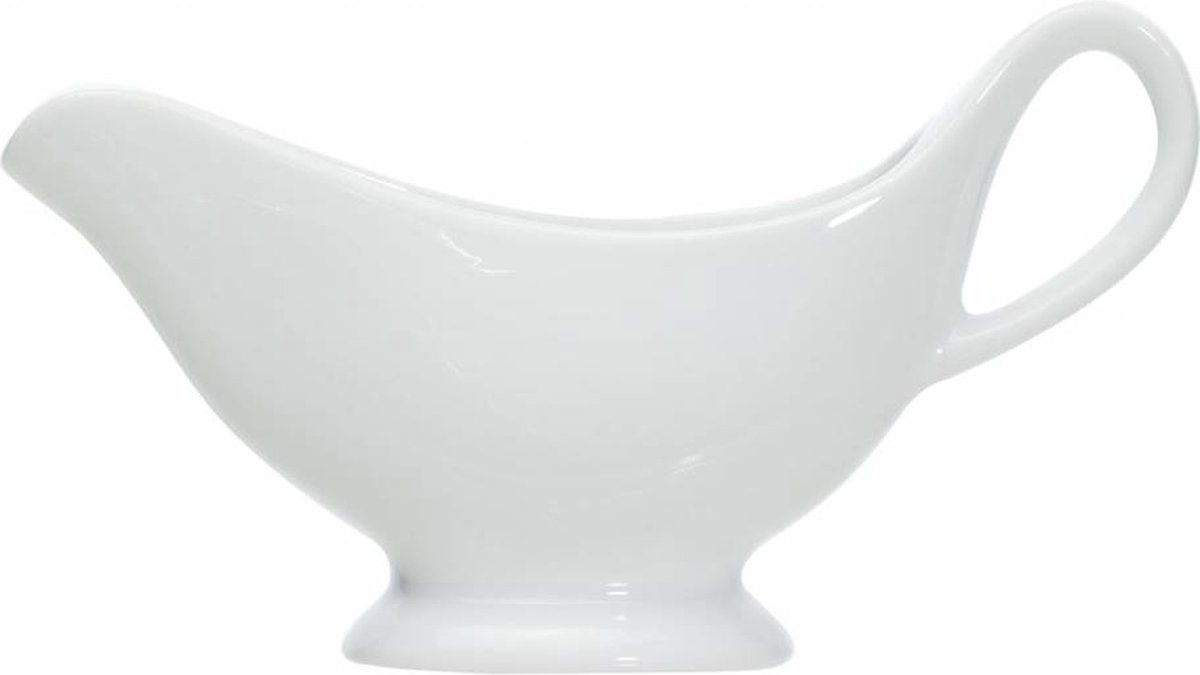 Sauskommetje - Wit - 16x4.3xh8.8cm - 9.8cl- Porselein