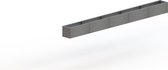 MySteel Verzinkt staal plantenbak Texas xxl 5000x300   - Hoogte: 300mm