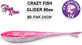 Crazy Fish Glider - 9 cm - 9d - pink snow - floating