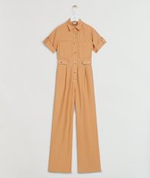 JOSH V   RIKVA Jumpsuit Bruin - Maat S