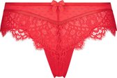 Hunkemöller Dames Lingerie Brazilian Marilee - Rood - maat M