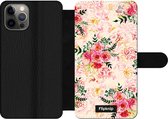 Wallet case - geschikt voor iPhone 12 Pro - Floral N°4