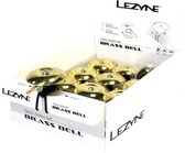 Lezyne Classic Shadow Brass Bell box– Fietsbel – Bel – Maat M – 10 stuks - Zwart