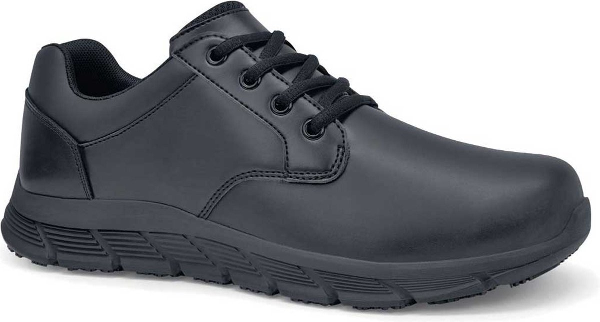 Shoes For Crews Saloon II OB | Heren | Maat 43 | Gecertificeerde onbeveiligde werkschoenen met verhoogde antislip