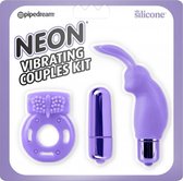 Vibrating Couples Kit - Purple - Kits