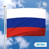 Vlag Rusland 200x300cm | Spunpoly