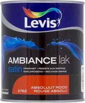 Levis Ambiance Lak - Satin - Absoluut Rood - 0,75L