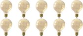 CALEX - LED Lamp 10 Pack - Globe - Filament G95 - E27 Fitting - Dimbaar - 4W - Warm Wit 2100K - Amber