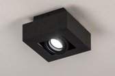 Lumidora Plafondlamp 13781 - GU10 - Zwart - Metaal