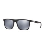 Emporio Armani Polar Grey Mirror Silver Gepolariseerde Zonnebril  - Zwart