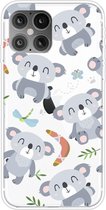 Apple iPhone 12 Pro Hoesje - Mobigear - Design Serie - TPU Backcover - Koala - Hoesje Geschikt Voor Apple iPhone 12 Pro