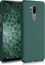 kwmobile telefoonhoesje voor LG G7 ThinQ / Fit / One - Hoesje voor smartphone - Back cover in blauwgroen