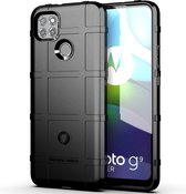 Hoesje voor Motorola Moto G9 Power - Beschermende hoes - Back Cover - TPU Case - Zwart