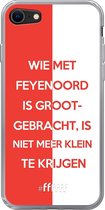 6F hoesje - geschikt voor iPhone 8 - Transparant TPU Case - Feyenoord - Grootgebracht #ffffff