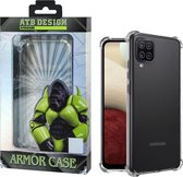 Atouchbo Armor Case Samsung A12 hoesje transparant