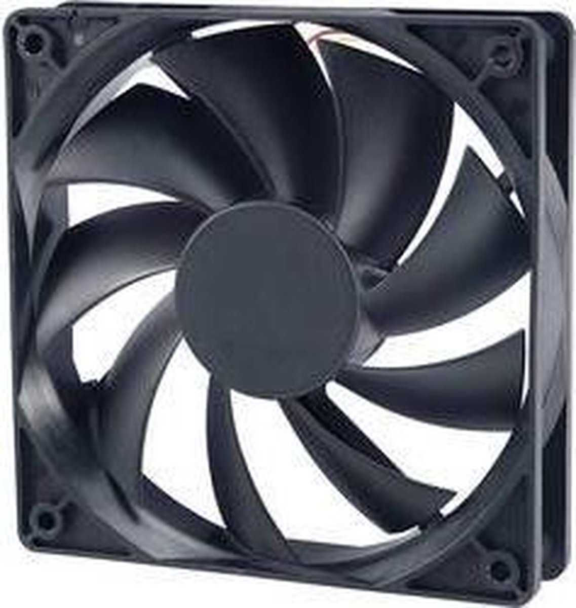 Akasa Black 12cm case fan Computer behuizing