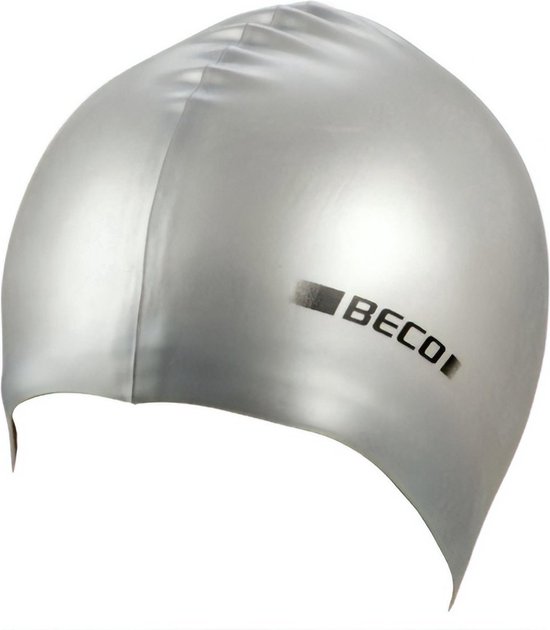 Beco Siliconen Badmuts Zilver (One Size)
