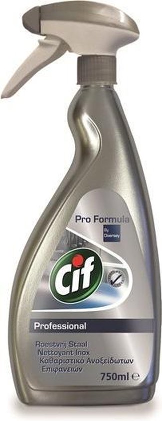 Cif Pro Formula roesvrij staal reiniger – 750 ml