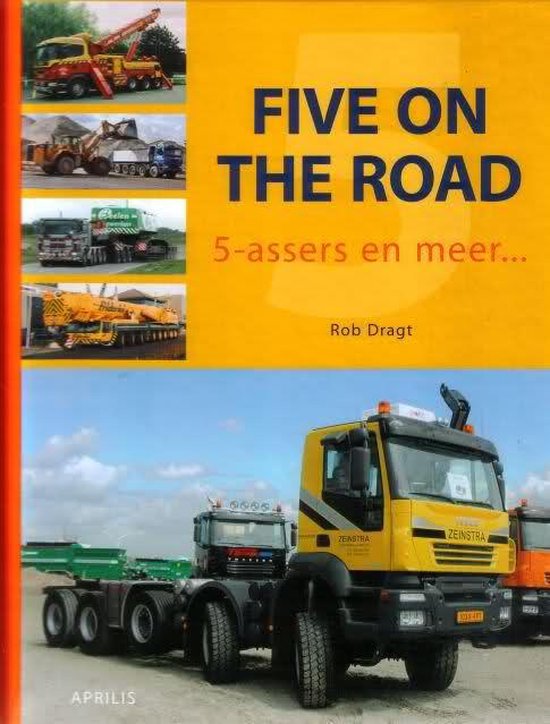 Cover van het boek 'Five on the road' van Rob Dragt
