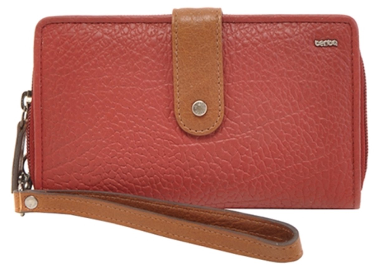 Berba Dames portemonnee Chamonix Leer - rood
