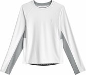 Coolibar - UV Zwemshirt voor jongens - Longsleeve - Ultimate Rash - Wit - maat XS (98-104cm)