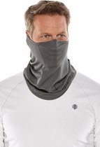 Coolibar - UV-werende Sjaal voor volwassenen - Abacos - Rookgrijs - maat L/XL