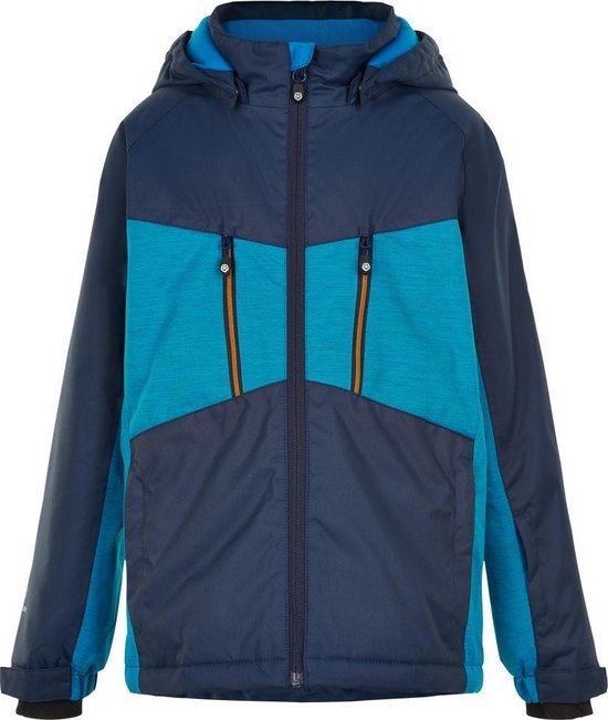 Color Kids - Ski-jas voor meisjes - Melange - Lichtblauw - maat 122cm