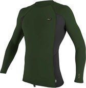 O'Neill - UV-shirt voor heren - Longsleeve - Premium Rash - Olijfgroen - maat XL