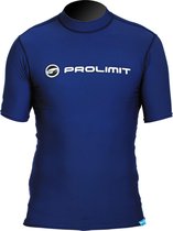 Prolimit Zwemshirt Heren korte mouwen - Blauw - Maat XL