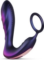 Hueman - Black Hole Anaal Vibrator Met Cockring - Dildo - Vibrator - Penis - Penispomp - Extender - Buttplug - Sexy - Tril ei - Erotische - Man - Vrouw - Penis - Heren - Dames