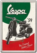 Metal Card - Vespa Classic 59 -10 x 14 cm