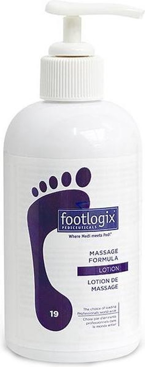 Footlogix Pediceuticals Massage Formula Lotion Voet been crème met ureum 250ml