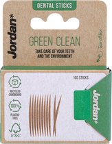 Jordan Tandenstokers Green Clean - 100 stuks