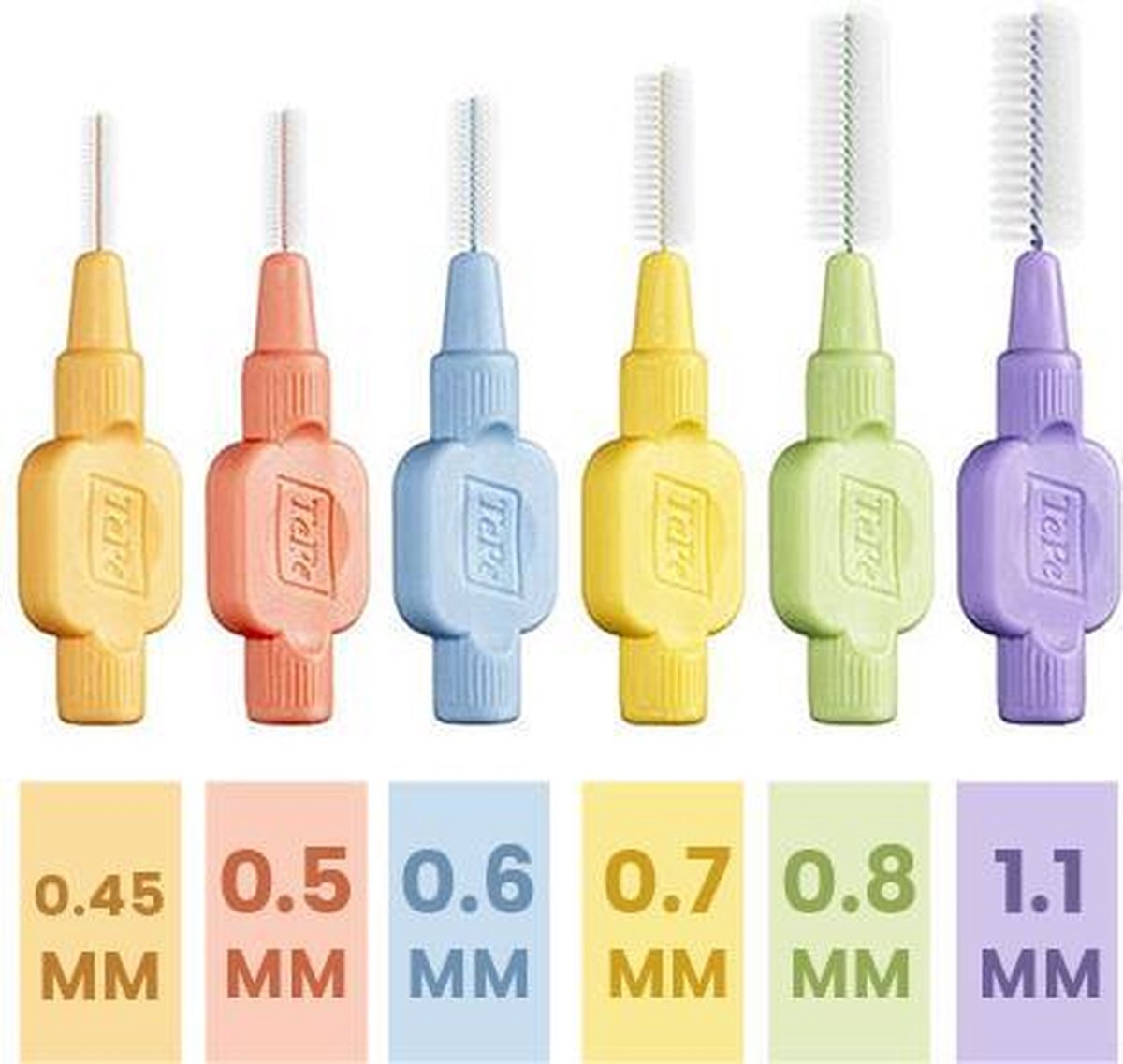 verontreiniging Vruchtbaar Aangepaste TePe Tandenragers Extra Soft 0.8 mm Lichtgroen - 25 stuks | bol.com