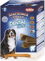 Nobby Starhondensnack Dental Sticks - Voor Honden Vanaf 20 Kg - 1 Doos A  4 x 7 St