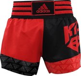 adidas Kickboksshort SKB02 Rood/Zwart Medium