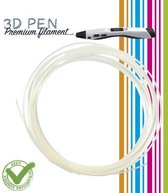 3D Pen filament - 5M - Parel wit