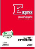 Telefoongespreksnotitieblok - Sigel Expres A5 100 blad