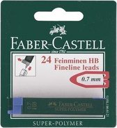 Faber Castell Potloodstiftjes FC 0 - 7mm HB - Super-Polymer 2 kokers a 12st.