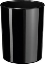 Poubelle HAN i-Line - 13 litres - noir brillant
