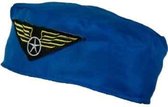 Stewardess muts - Blauw