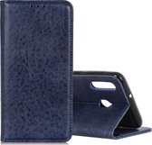 Magnetische Crazy Horse Texture Horizontale Flip Leather Case voor Huawei P Smart + 2019 / Honor 10i, met houder & kaartsleuven & portemonnee (blauw)