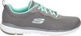 Skechers Flex Appeal 3.0 dames sneaker - Grijs - Maat 38